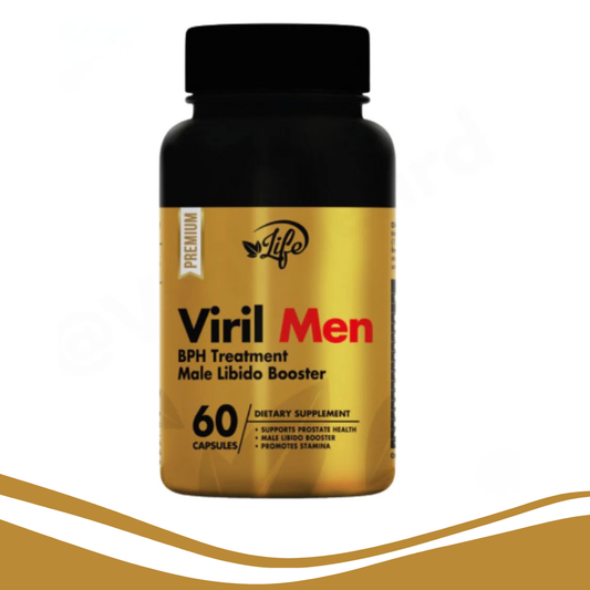 Recupera tu poder masculino con VIRIL MEN